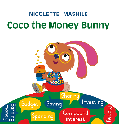 Book cover for Coco The Money Bunny 
